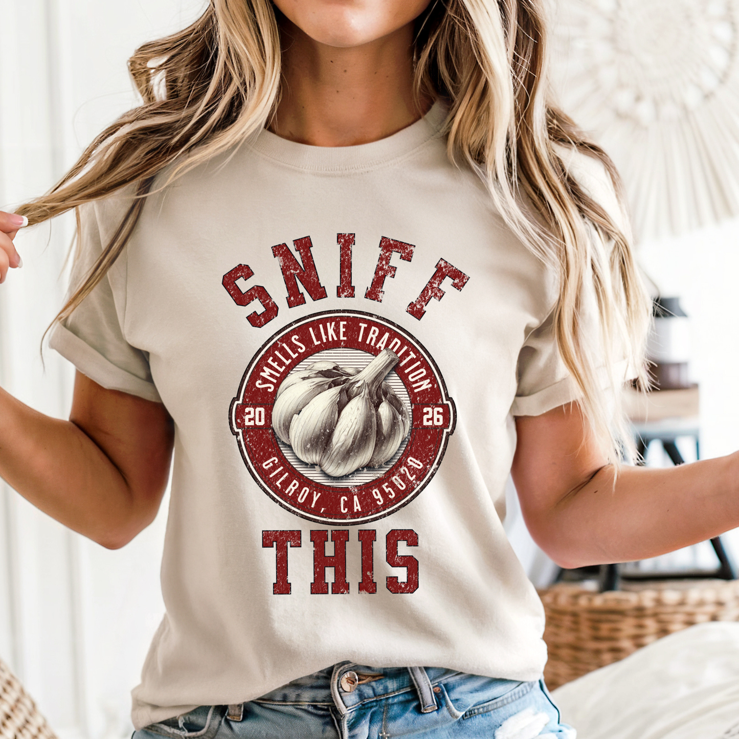 Gilroy Garlic Festival 2026 | “Sniff This” Garlic Tee