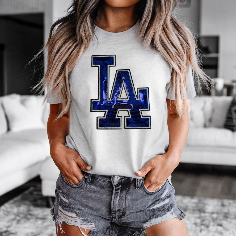 Dodger Fan Patch Party T-Shirt