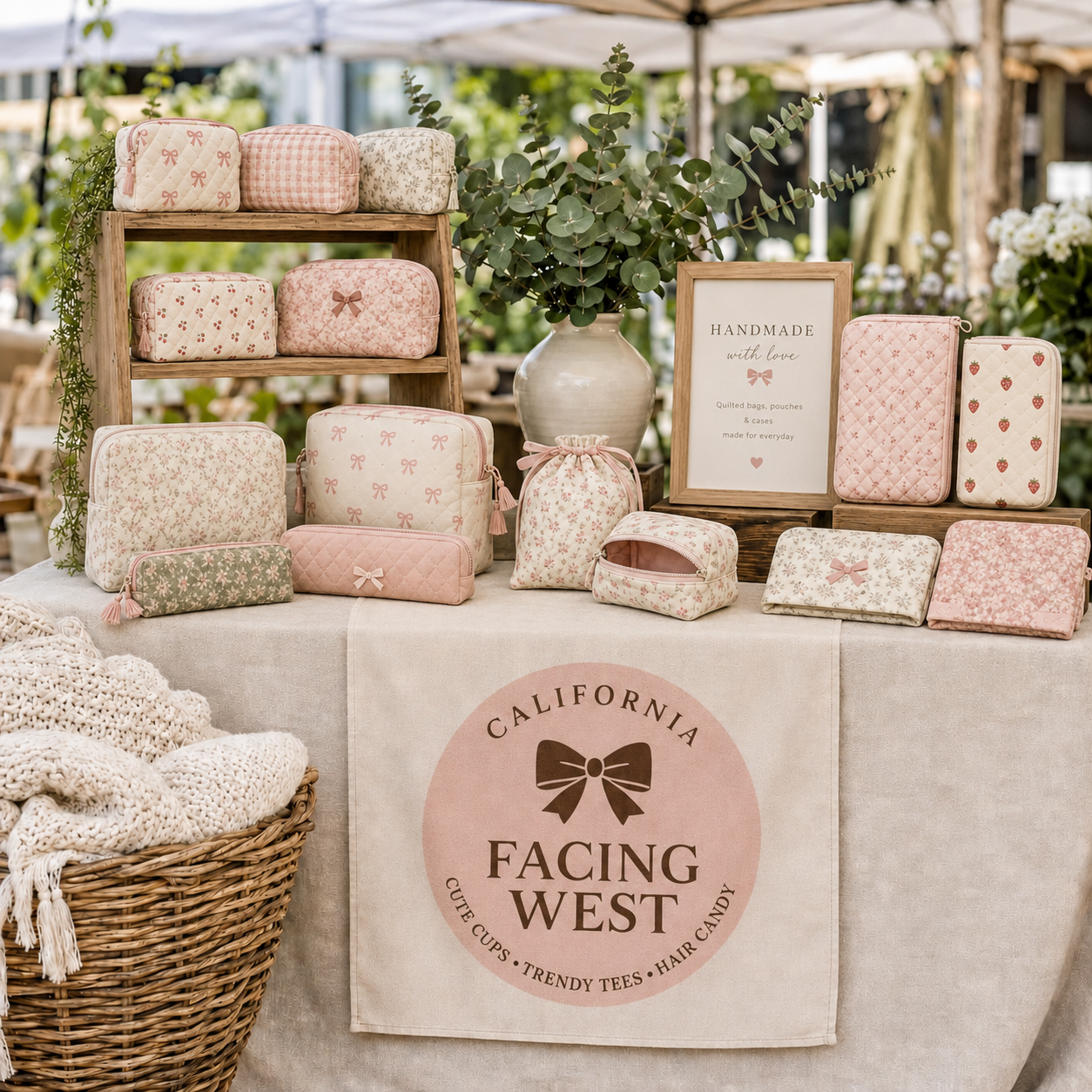 Custom Canvas Table Banner for Craft Markets