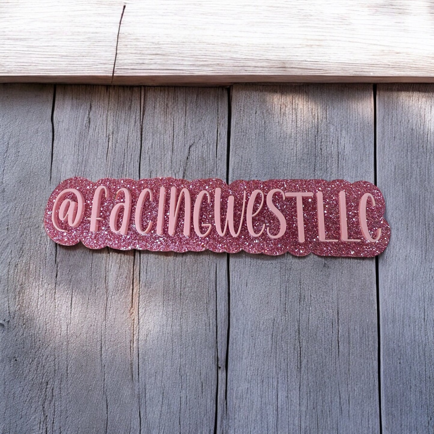 Acrylic Logo Watermark for Small Businesses