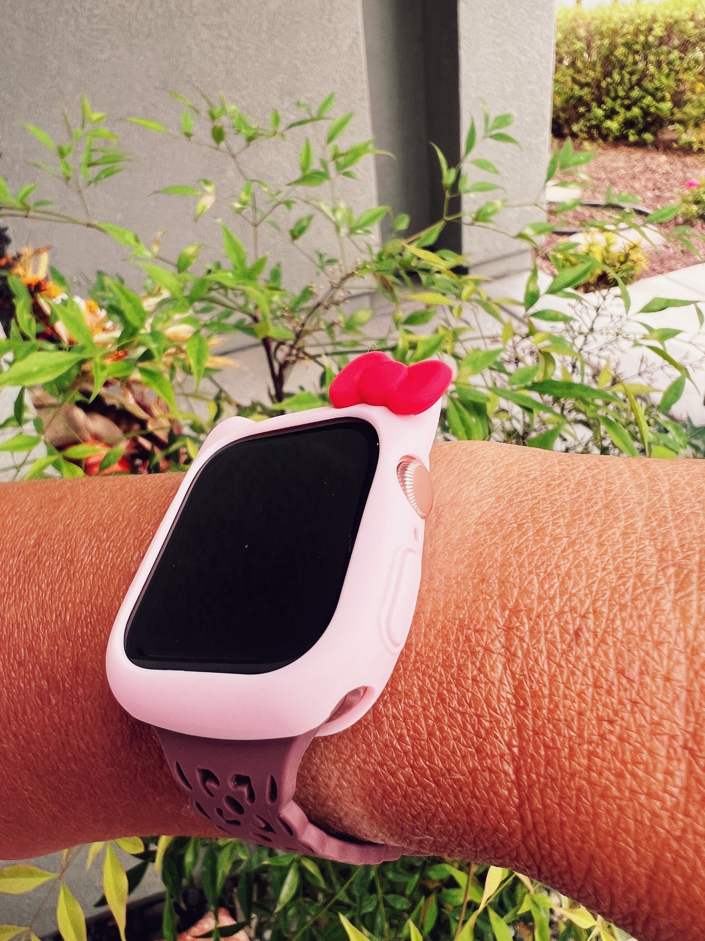 Hello Kitty Inspired Silicone Apple Watch Case
