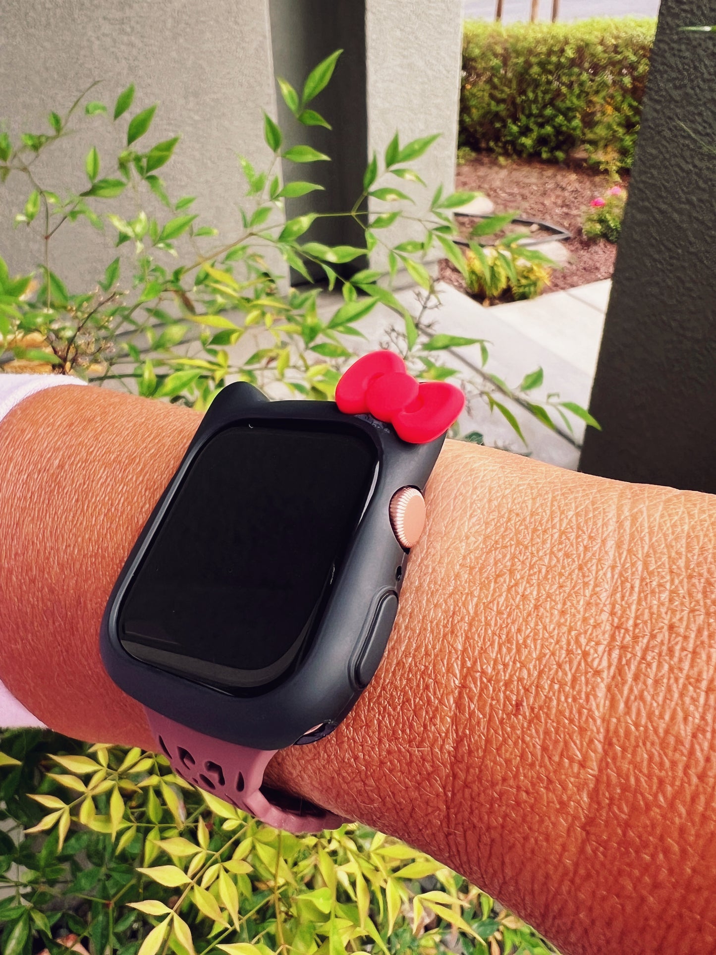 Hello Kitty Inspired Silicone Apple Watch Case