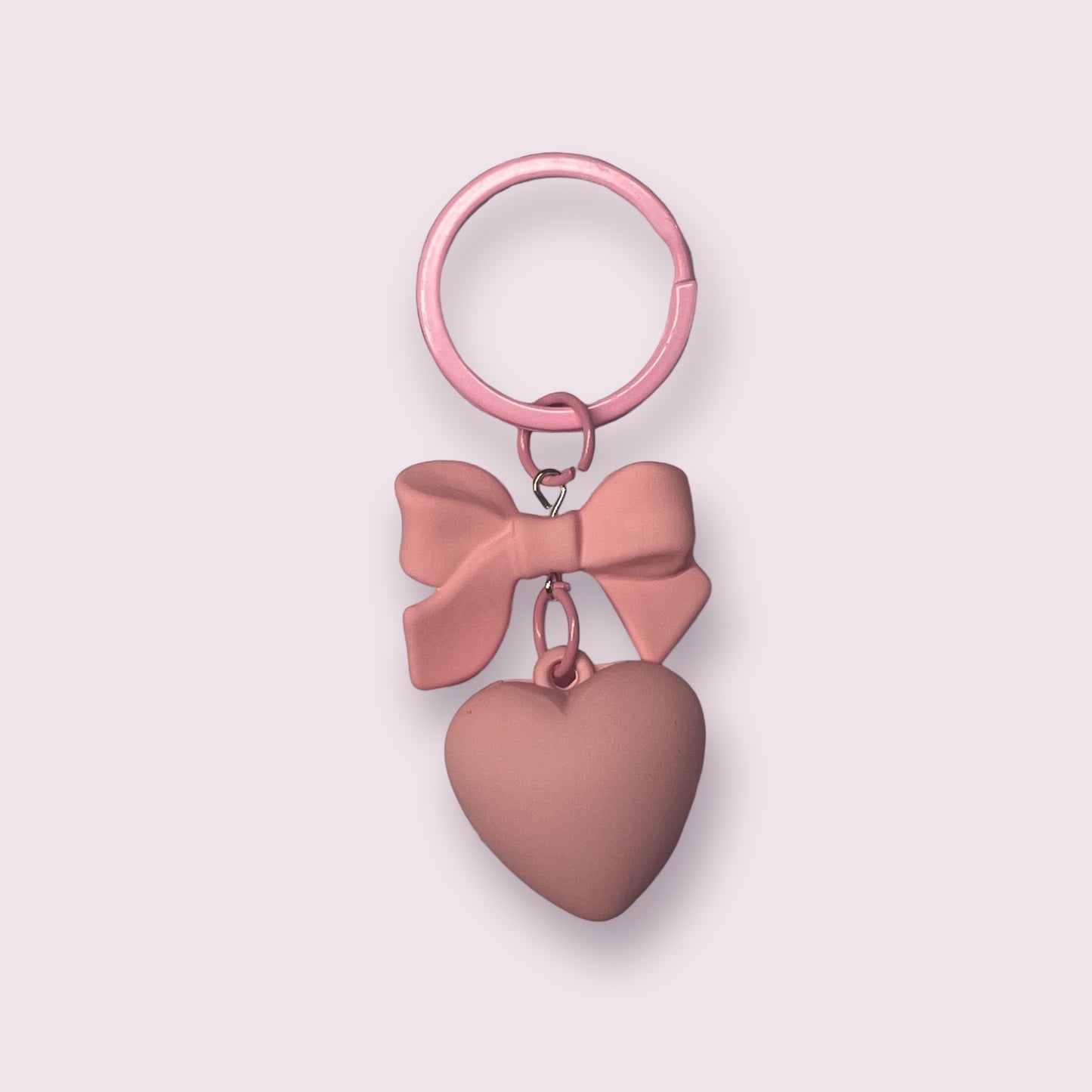 Silicon Keychain with Bow – Elegance in Every Detail