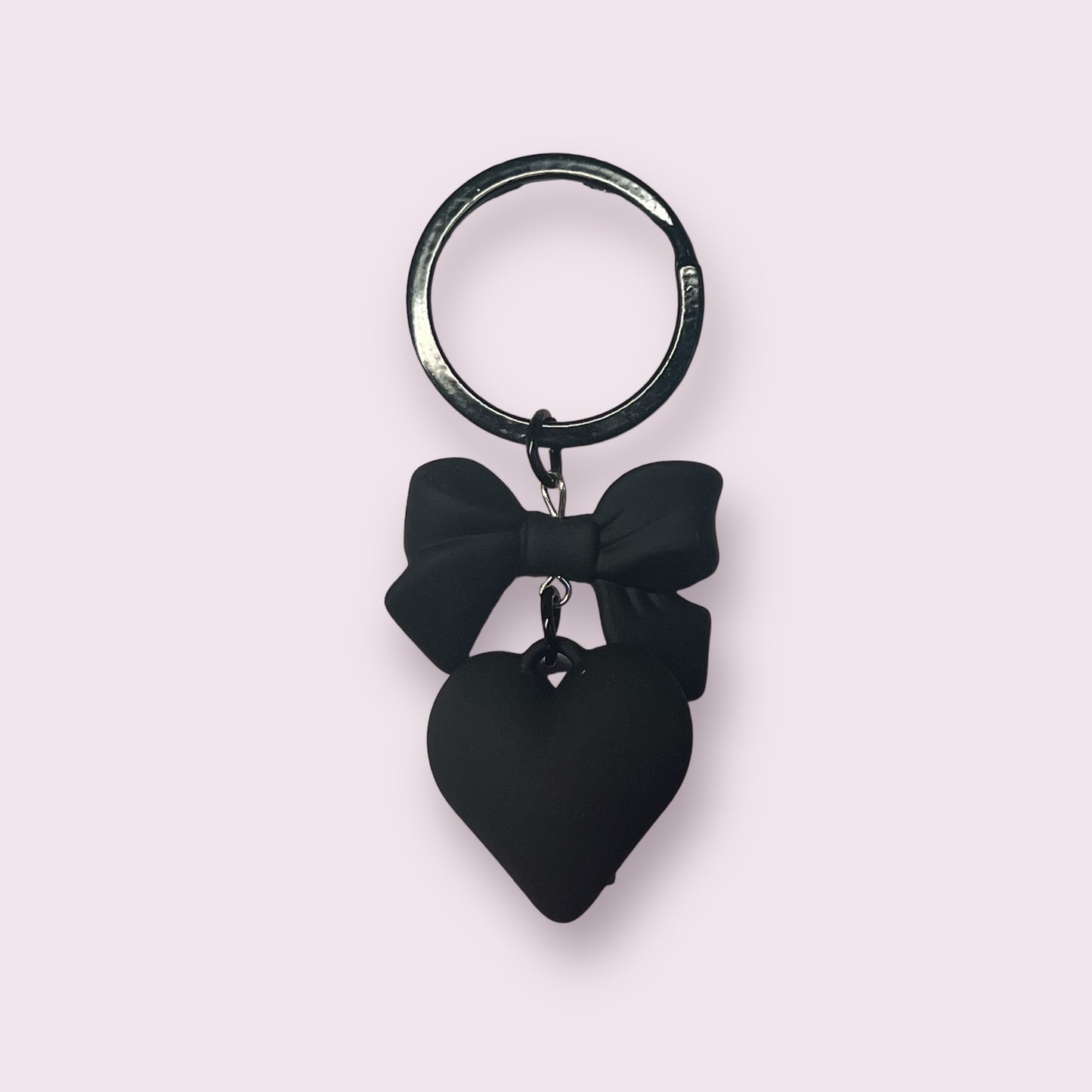 Silicon Keychain with Bow – Elegance in Every Detail