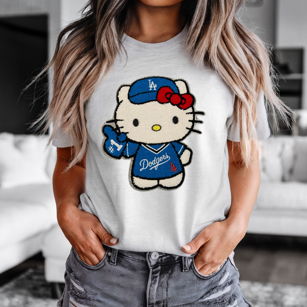 Dodger Fan Patch Party T-Shirt