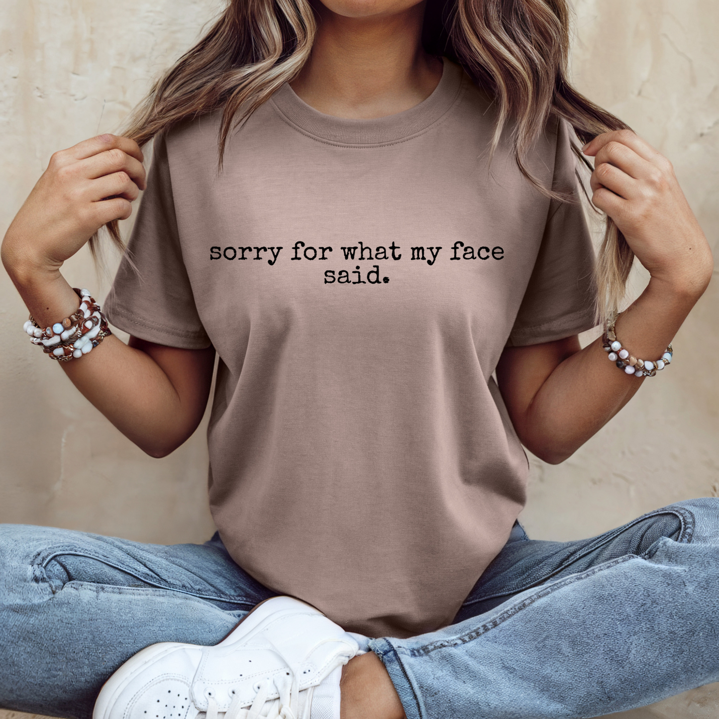 I'm Sorry For What My Face Said T-Shirt