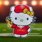 San Francisco 49’ers Kitty Chenille Patch
