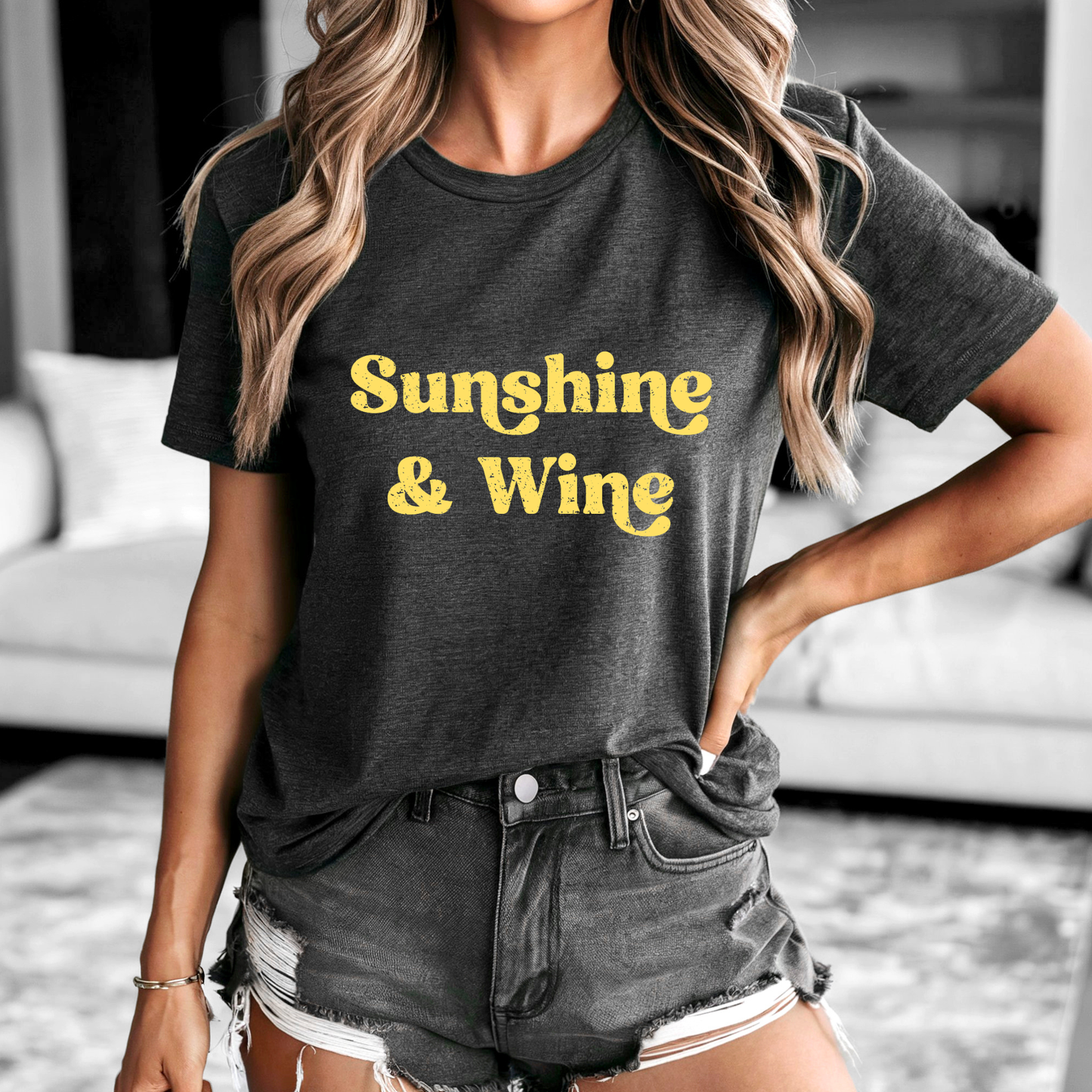 Sunshine & Wine Graphic Tee