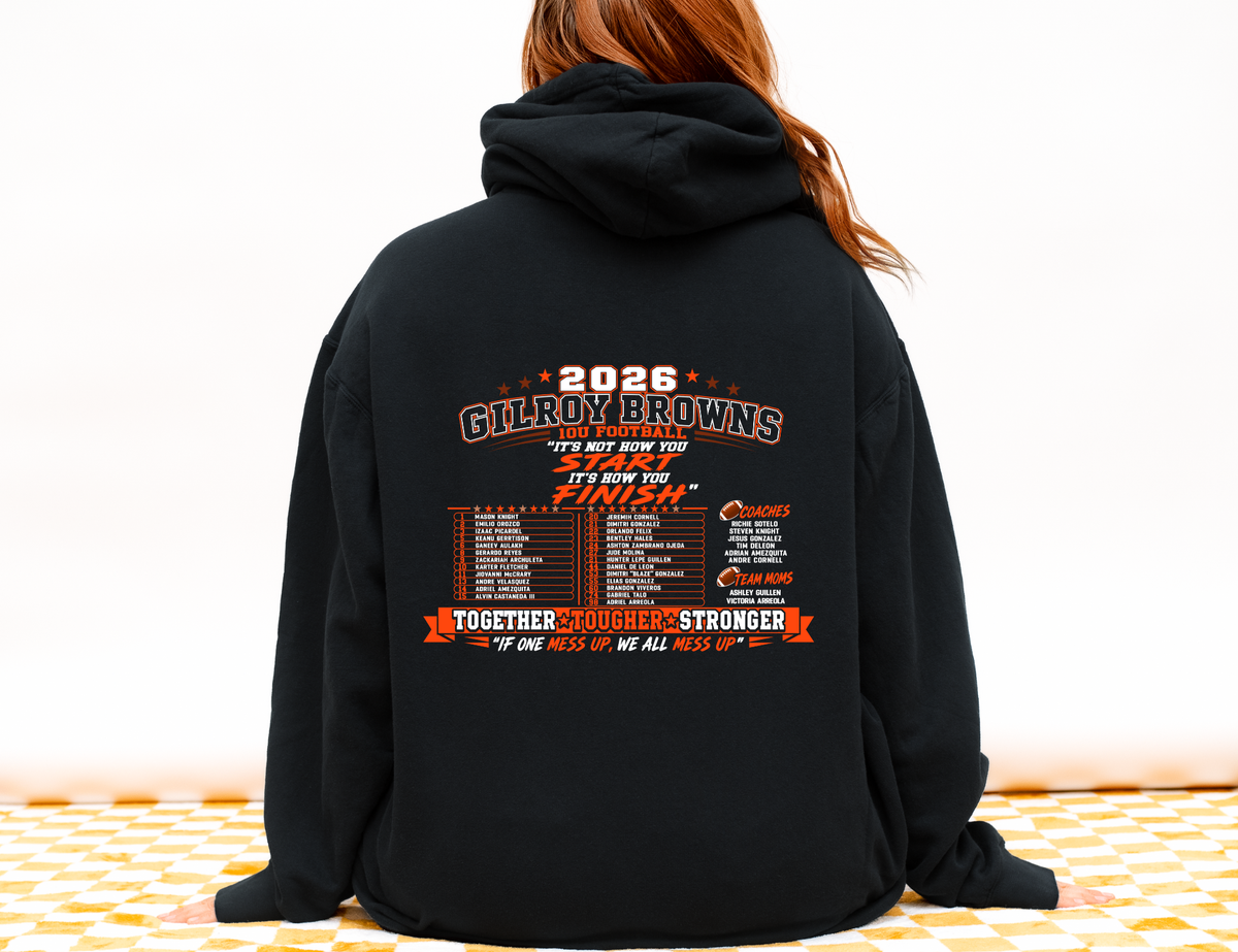 Gilroy Browns 10U Football Merch
