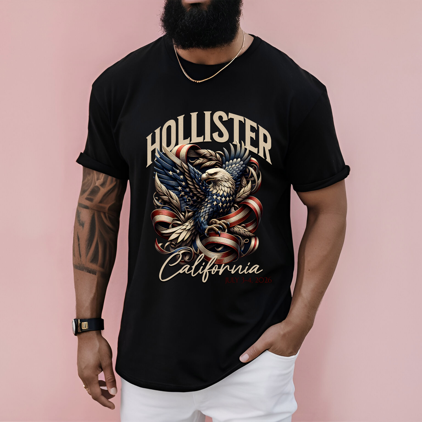 Hollister Biker Rally 2026 Custom Tee Collection
