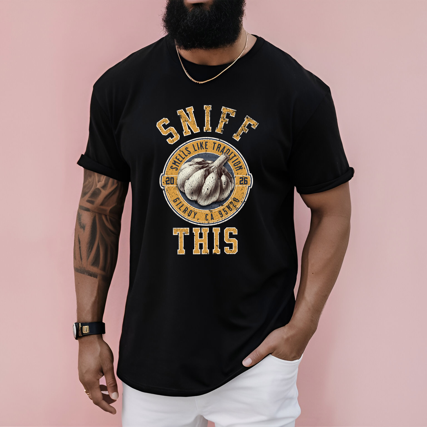 Gilroy Garlic Festival 2026 | “Sniff This” Garlic Tee