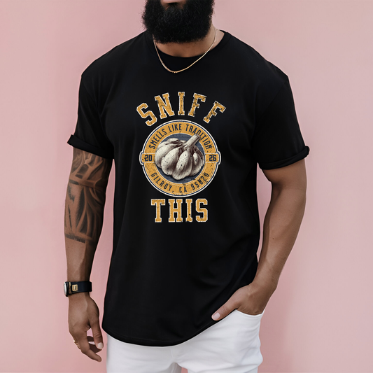 Gilroy Garlic Festival 2026 | “Sniff This” Garlic Tee