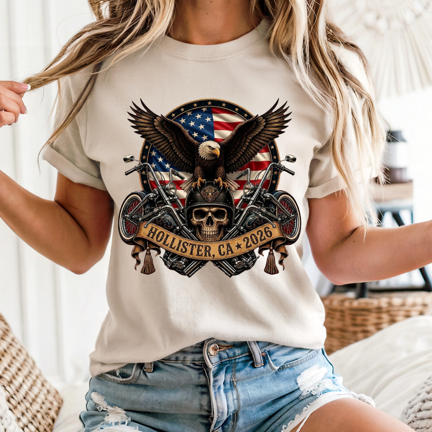 Hollister Biker Rally 2026 Custom Tee Collection