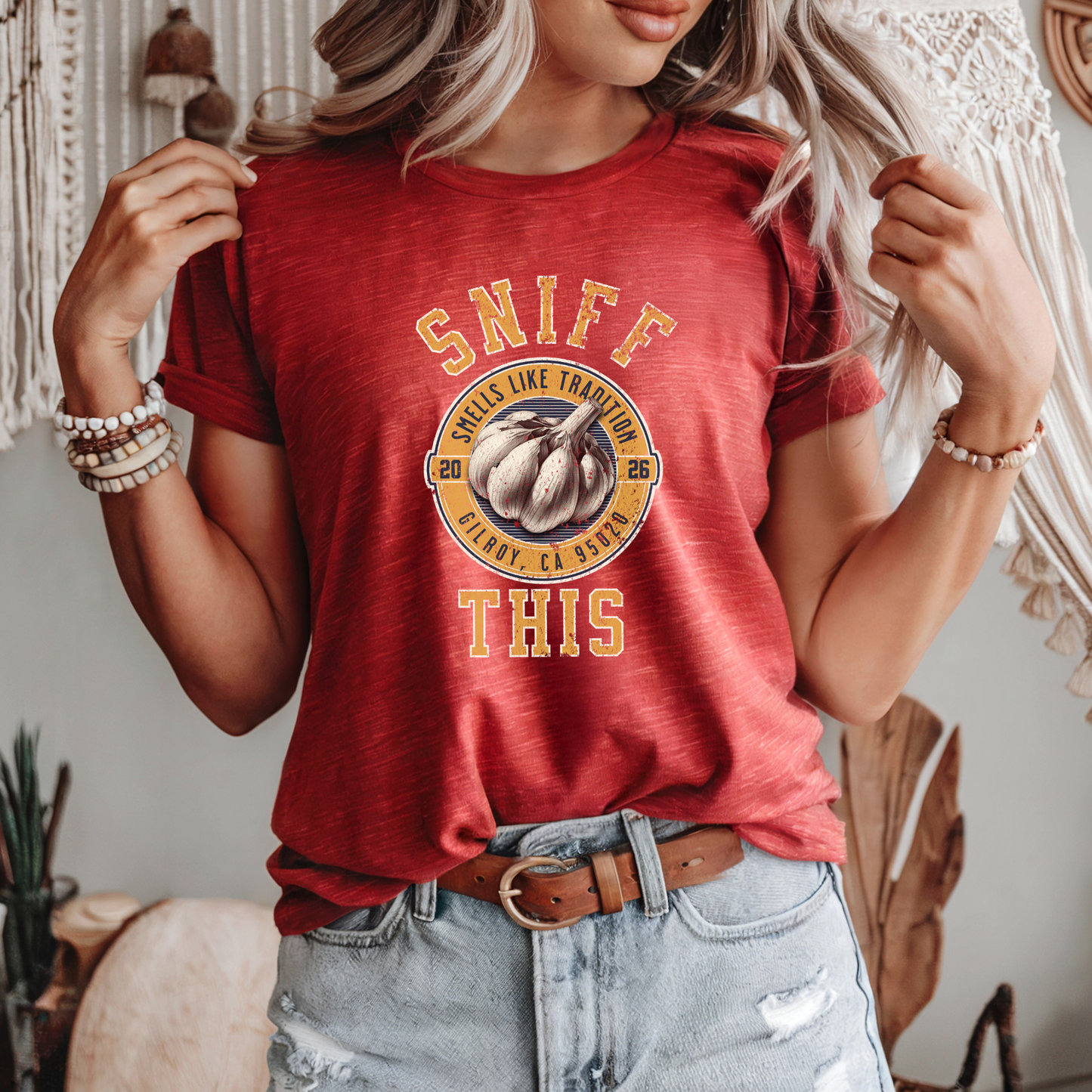 Gilroy Garlic Festival 2026 | “Sniff This” Garlic Tee