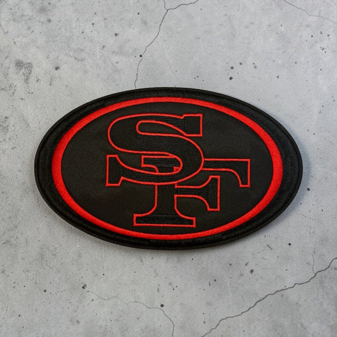 49ers Embroidered Patches | Football Iron-On & Sew-On Patches