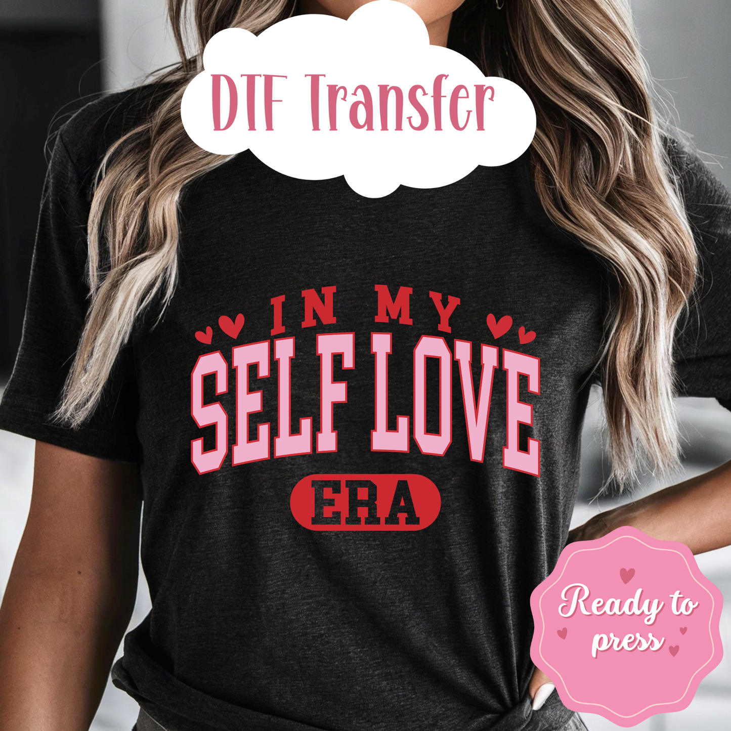 Valentine’s Day DTF Transfers – Ready to Press