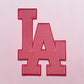 LA Dodgers Sequin Patch
