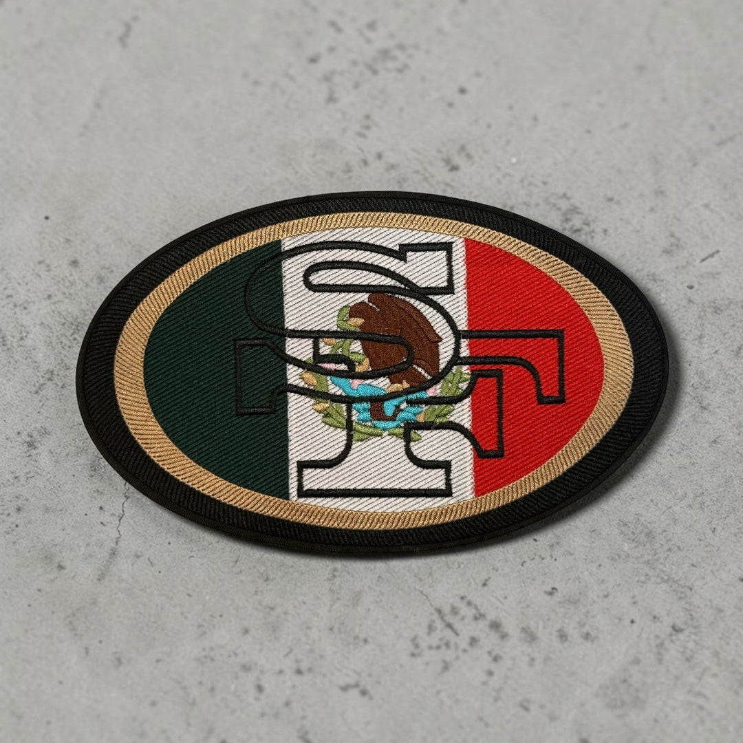 49ers Embroidered Patches | Football Iron-On & Sew-On Patches