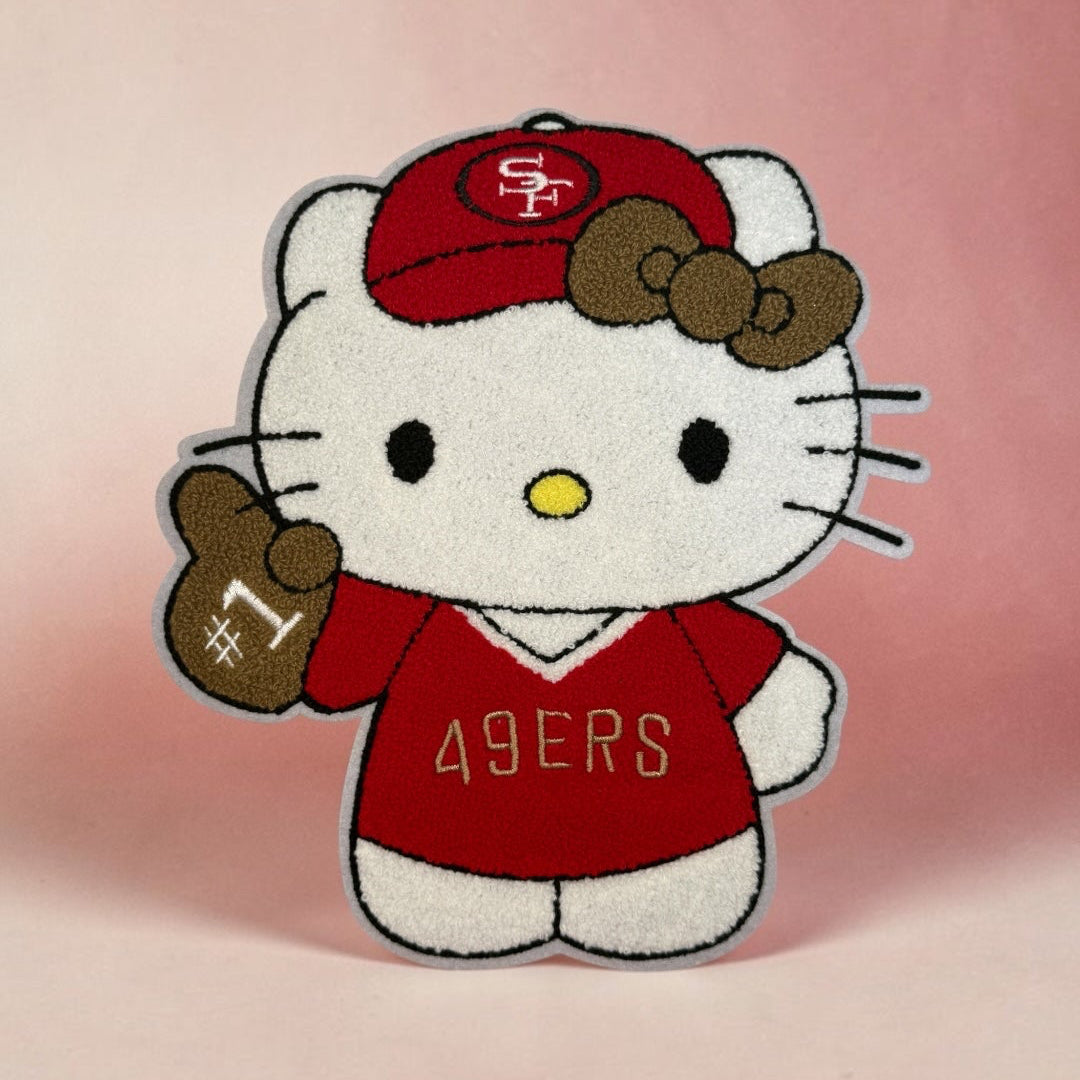 49ers Embroidered Patches | Football Iron-On & Sew-On Patches