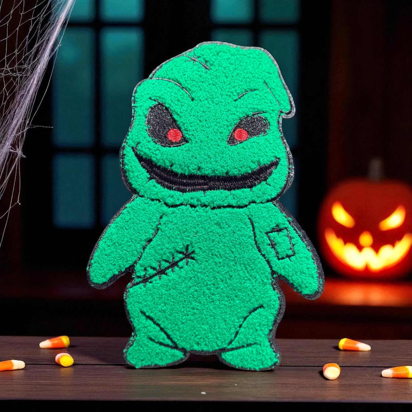 Oogie Boogie Embroidered Patch