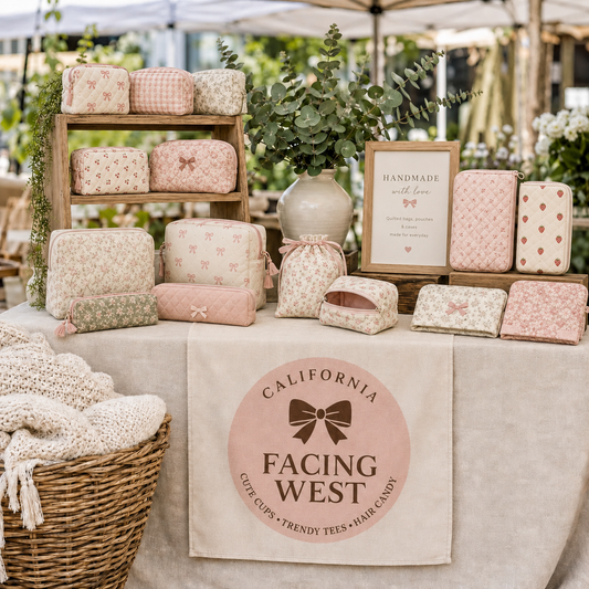 Custom Canvas Table Banner for Craft Markets