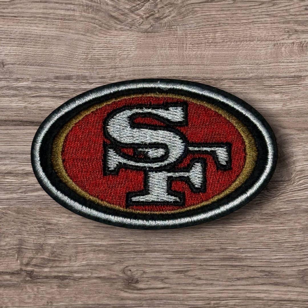 49ers Embroidered Patches | Football Iron-On & Sew-On Patches