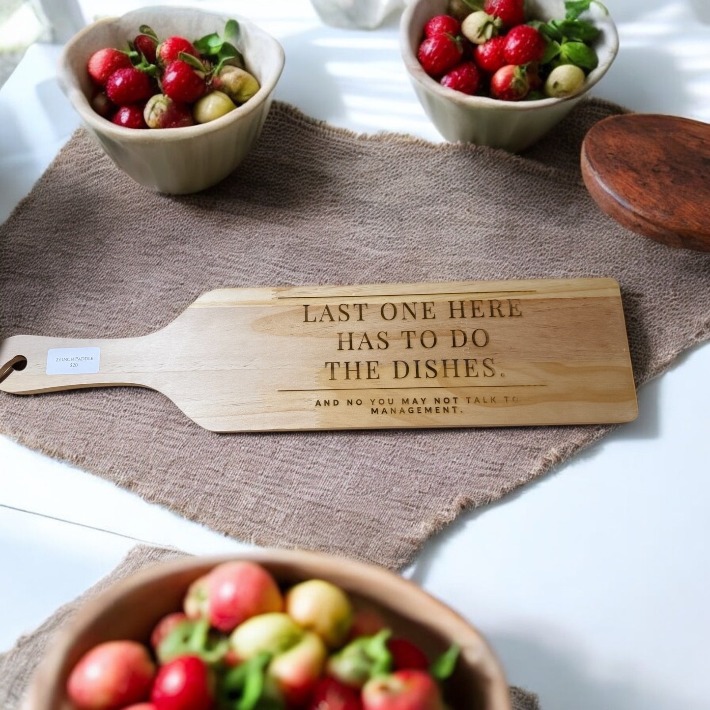 23 Inch Wooden Paddle