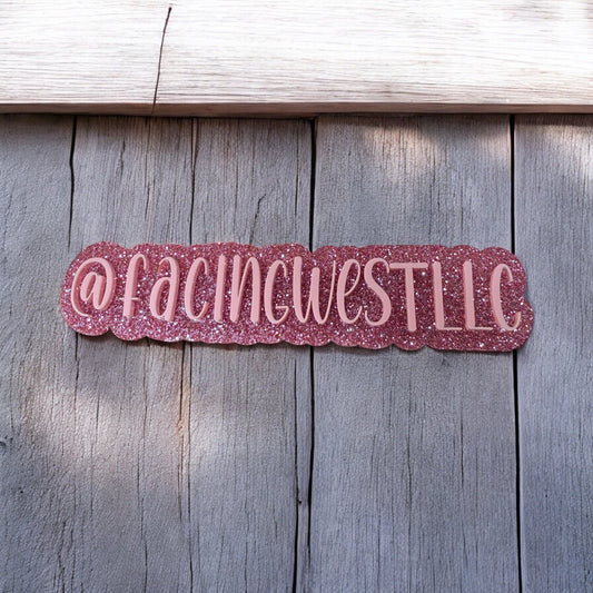 Acrylic Logo Watermark for Small Businesses