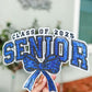 Senior Class of 2025 Glitter Patch | Glitter Iron On Patch