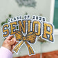 Senior Class of 2025 Glitter Patch | Glitter Iron On Patch