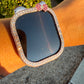 Sparkling Pink Bow Apple Watch Case | Bling Diamond Rhinestone Bumper Cover | Cute HK Fan Accessory