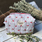 Little Cherry Lane Quilted Pouches
