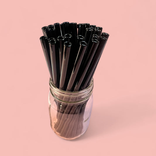 Glass Straw for 16 oz Glass Can
