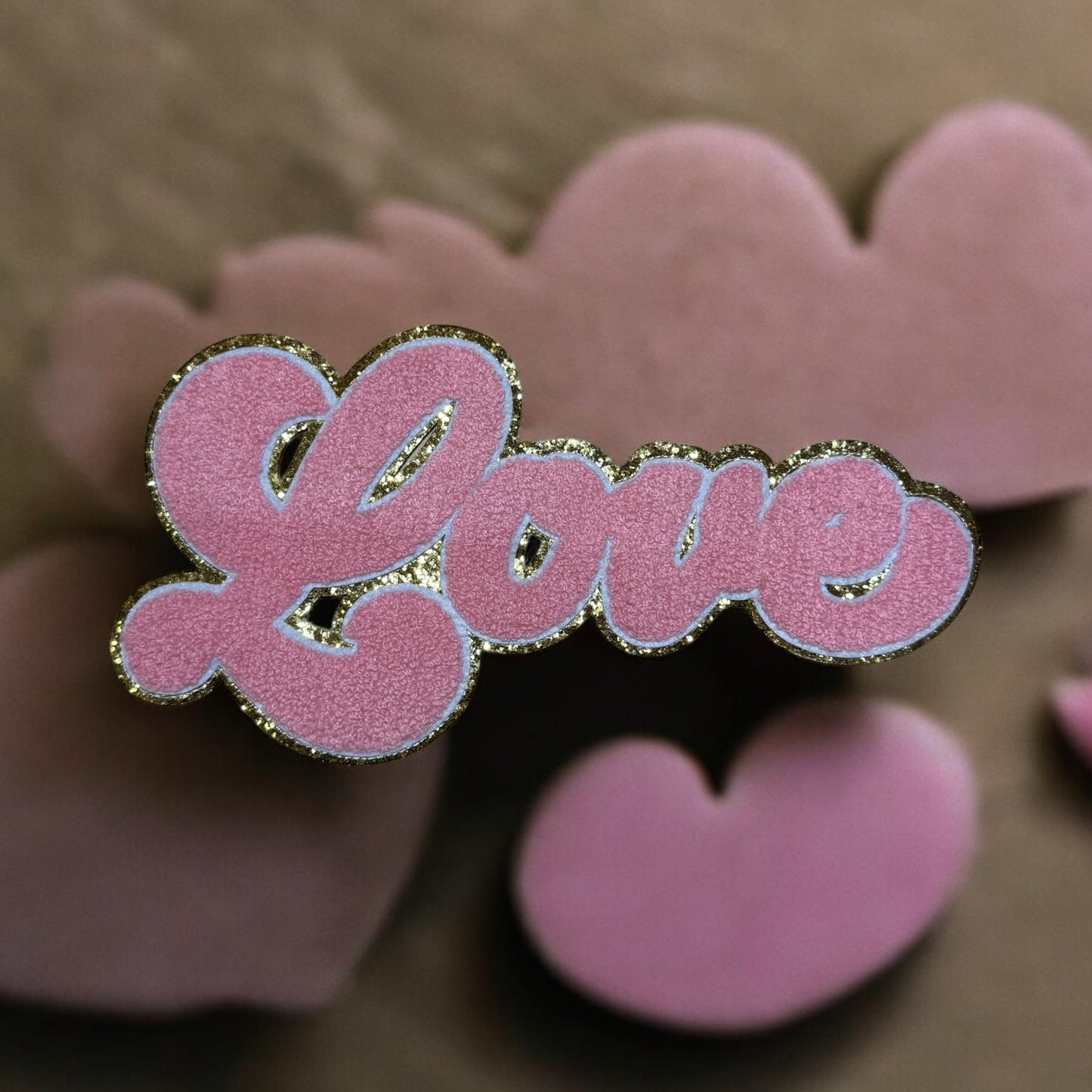 Valentine Chenille Patch | Be Mine Chenille Patch | Heart Love XOXO Chenille Patch | Iron On Patch | Trendy Patch