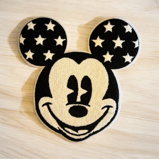 Mouse Embroidered Chenille Patch