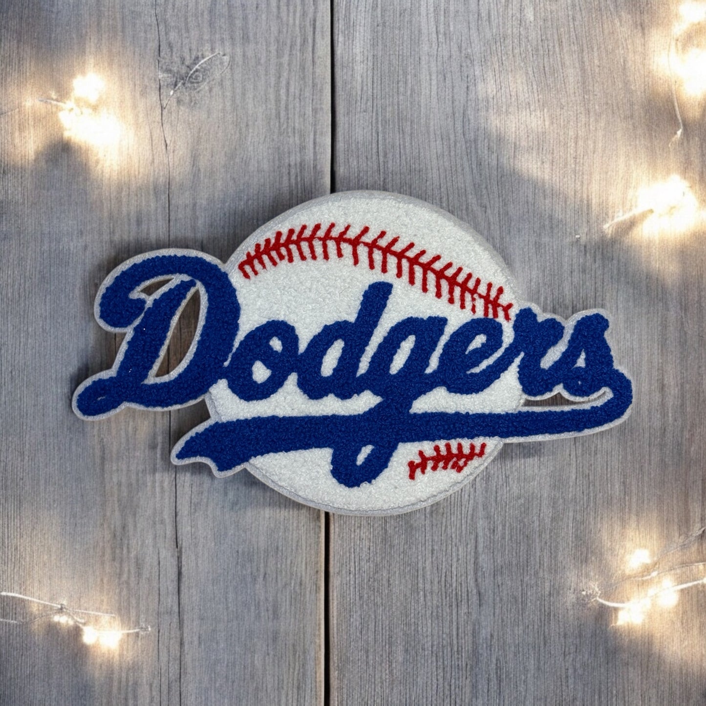 Dodgers Chenille Patch (11” Wide)