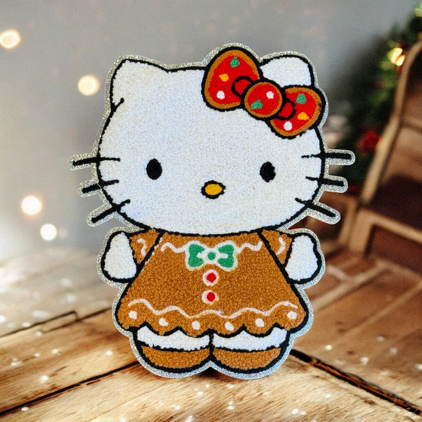 Kitty Gingerbread Patch (10 Inch)