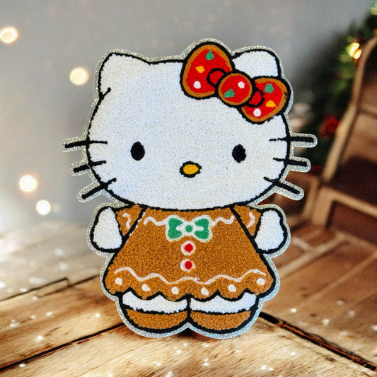 Kitty Gingerbread Patch (10 Inch)