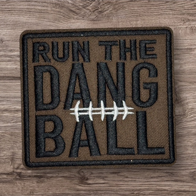 Embroidered Game Day Hat Patches | Iron On Sports Team Accessories