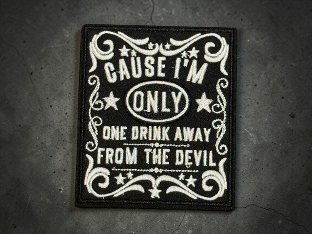Trendy Embroidered Hat Patches – Funny Western Sassy Hat Patches (3.5–4”)