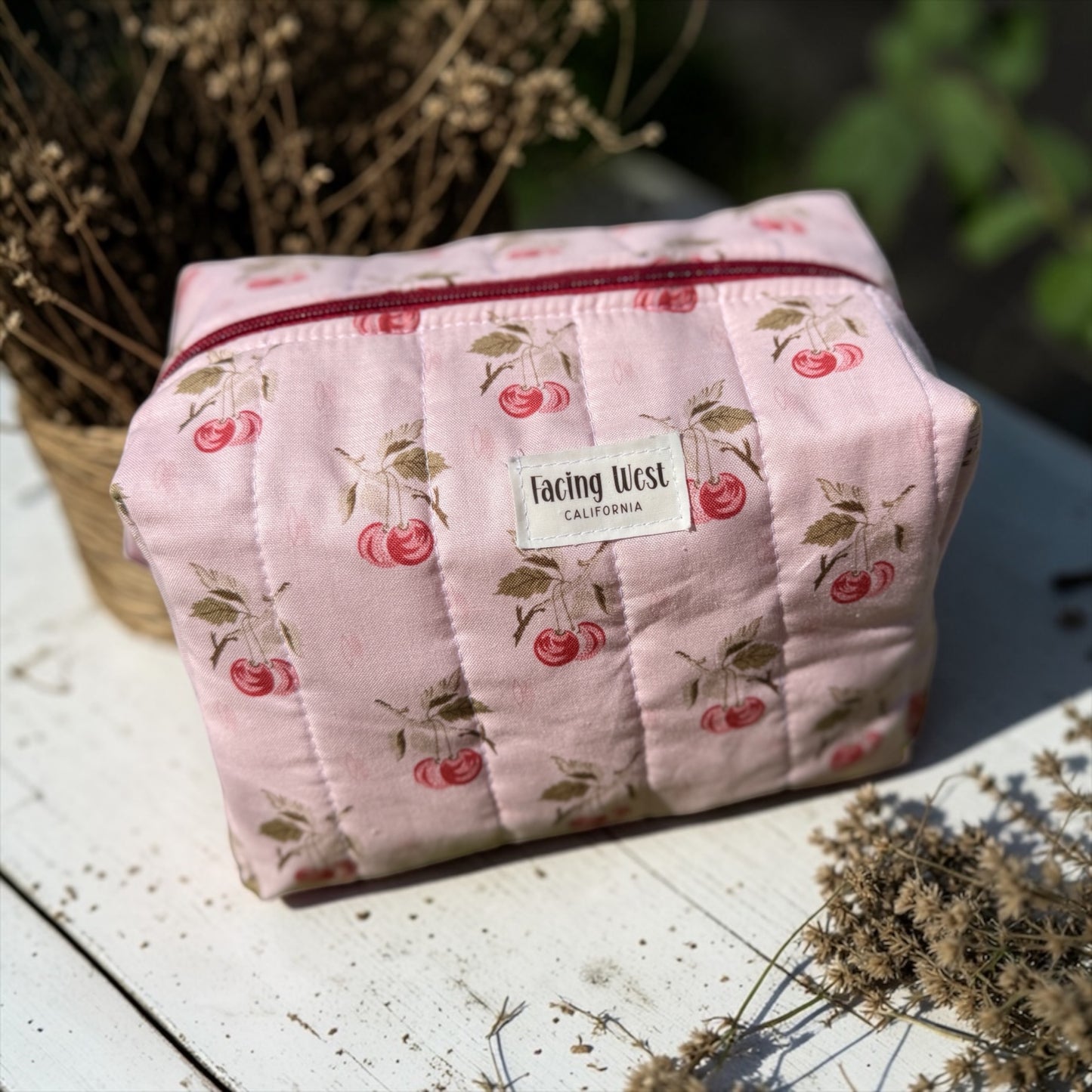 Vintage Cherry Orchard Pouches
