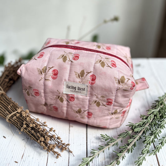 Vintage Cherry Orchard Pouches