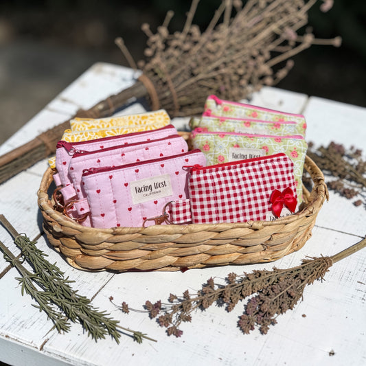 Quilted Keychain Wallets