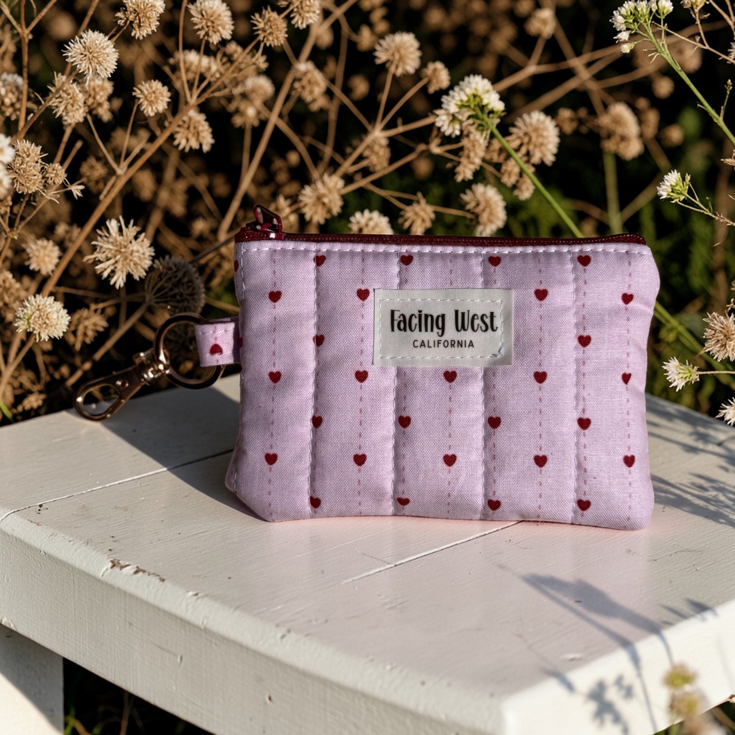 Quilted Keychain Wallets