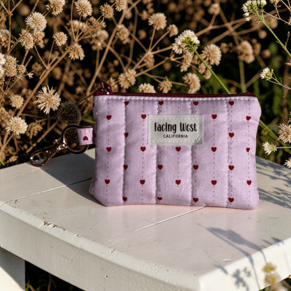 Quilted Keychain Wallets