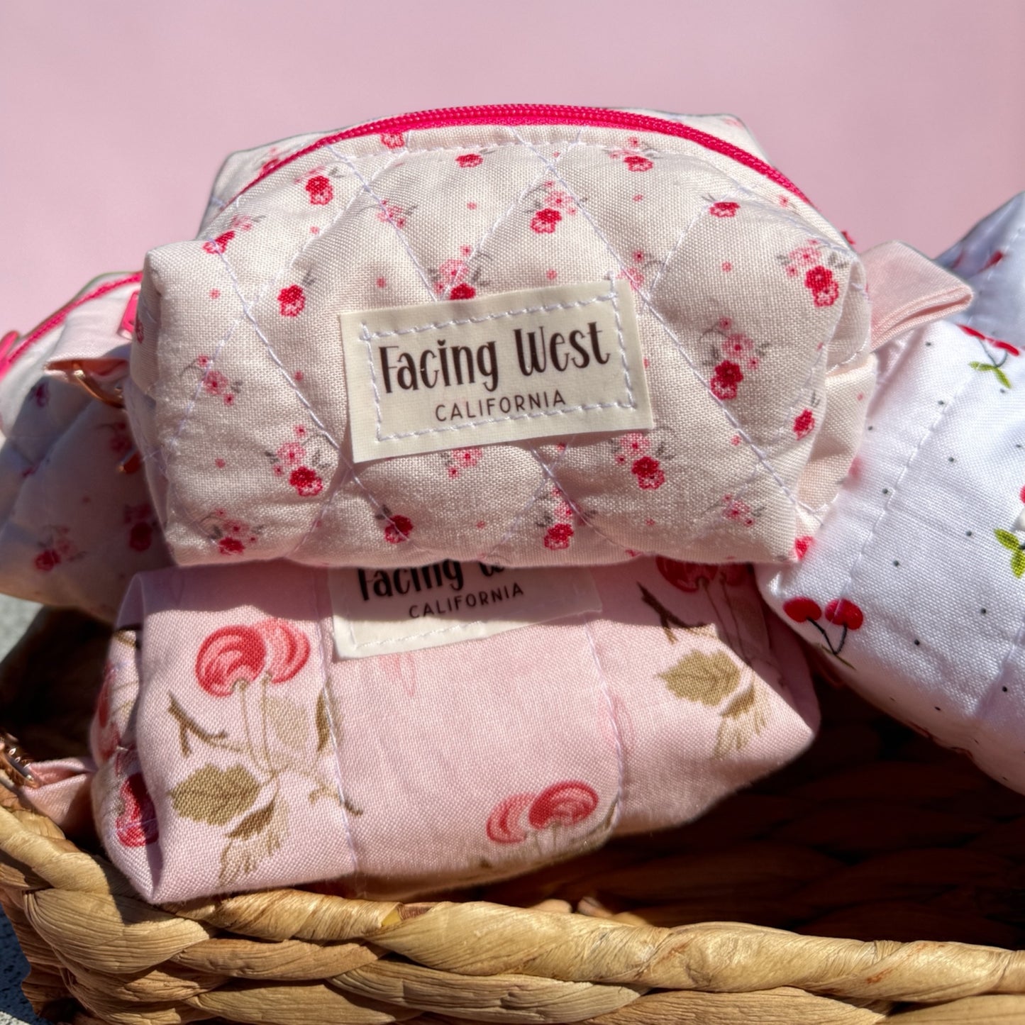 Quilted Keychain Pouches