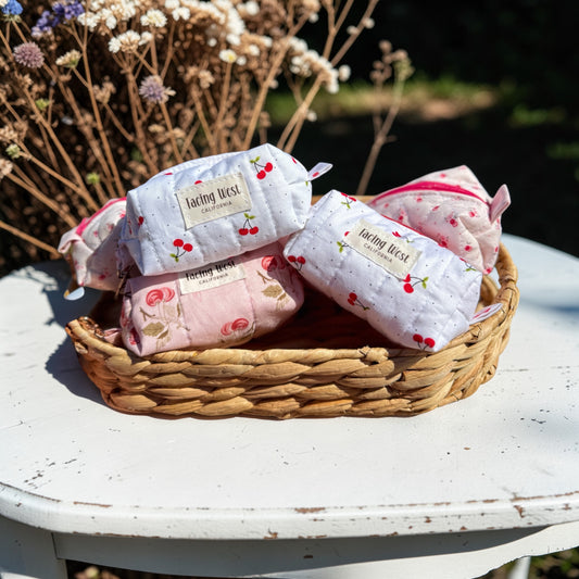 Quilted Keychain Pouches