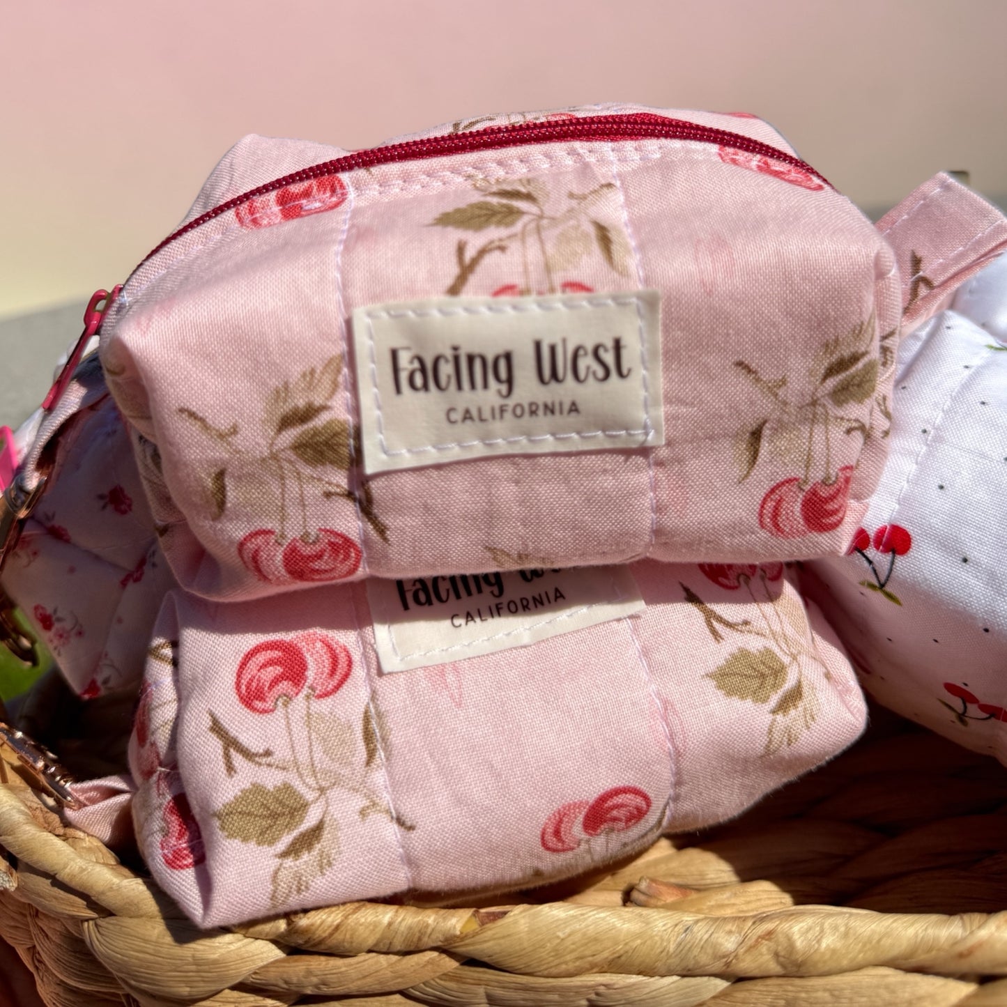Quilted Keychain Pouches