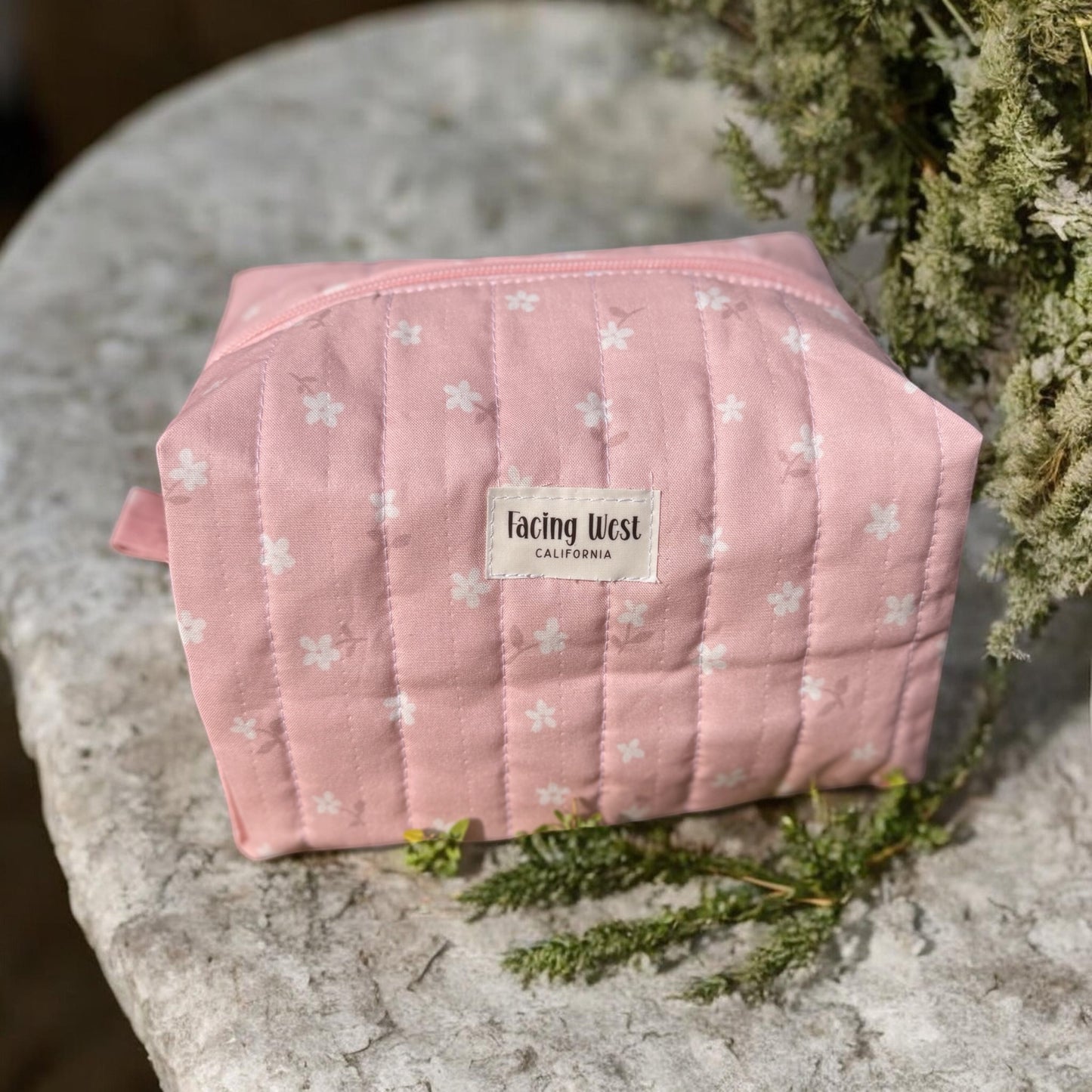 Petal Kiss Hand Sewn Quilted Pouches