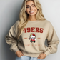 49ers Hello Kitty Crewneck Sweatshirt